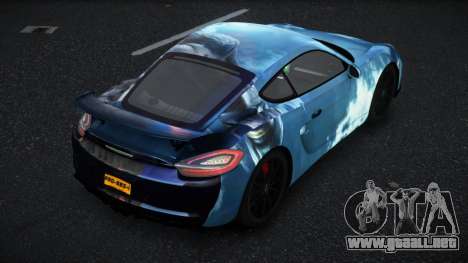 Porsche Cayman GT4 Thanie S13 para GTA 4