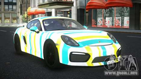 Porsche Cayman GT4 Thanie S10 para GTA 4
