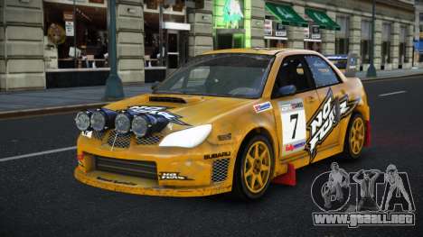 Subaru Impreza Kaava para GTA 4