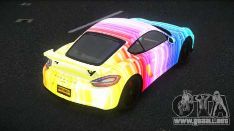 Porsche Cayman GT4 Thanie S14 para GTA 4