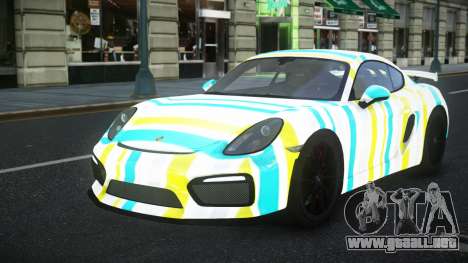 Porsche Cayman GT4 Thanie S10 para GTA 4