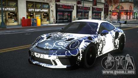Porsche 911 GT3 Terda S11 para GTA 4
