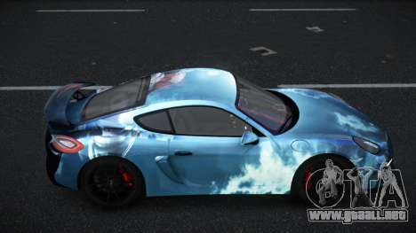 Porsche Cayman GT4 Thanie S13 para GTA 4