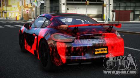 Porsche Cayman GT4 Thanie S8 para GTA 4