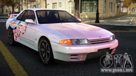 Nissan Skyline R32 Droic S14 para GTA 4
