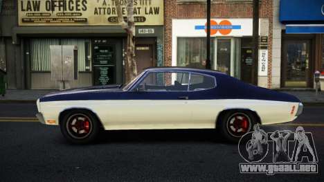 Chevrolet Chevelle Pewxof para GTA 4