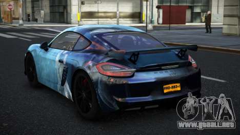 Porsche Cayman GT4 Thanie S13 para GTA 4