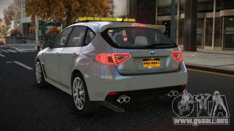 Subaru Impreza Peqedo para GTA 4