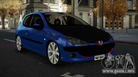 Peugeot 206 Zihkiy para GTA 4