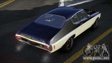 Chevrolet Chevelle Pewxof para GTA 4