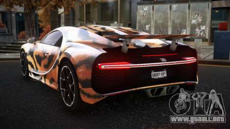 Bugatti Chiron Reykony S11 para GTA 4