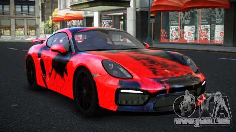 Porsche Cayman GT4 Thanie S8 para GTA 4