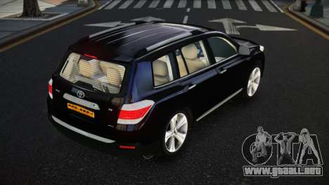 Toyota Highlander Qatqu para GTA 4