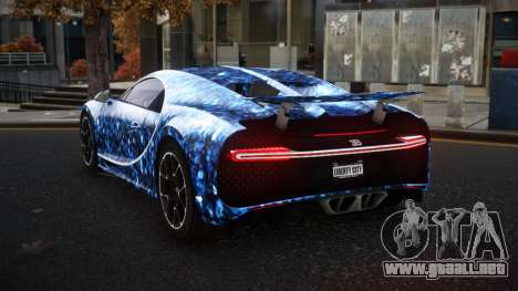 Bugatti Chiron Reykony S10 para GTA 4