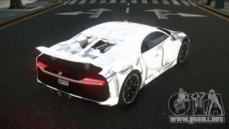 Bugatti Chiron Reykony S7 para GTA 4