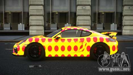 Porsche Cayman GT4 Thanie S7 para GTA 4