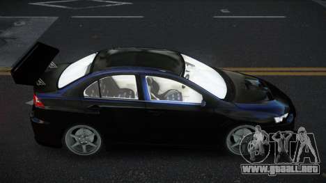 Mitsubishi Lancer Evolution X Fupe para GTA 4