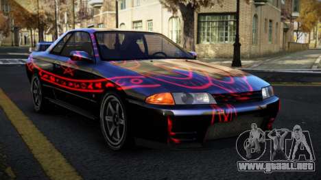 Nissan Skyline R32 Droic S10 para GTA 4