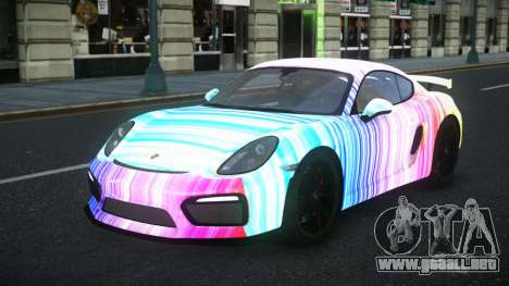 Porsche Cayman GT4 Thanie S14 para GTA 4