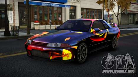 Nissan Skyline R32 Droic S2 para GTA 4