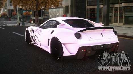 Ferrari 599XX Hunsy S11 para GTA 4