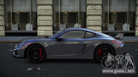 Porsche Cayman GT4 Thanie para GTA 4