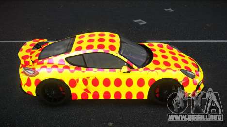 Porsche Cayman GT4 Thanie S7 para GTA 4