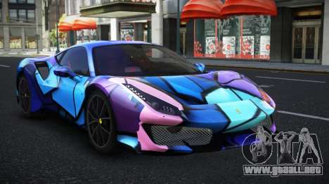 Ferrari 488 Viersa S7 para GTA 4