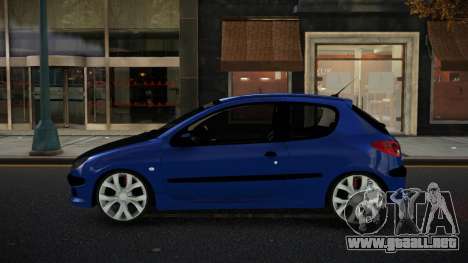 Peugeot 206 Zihkiy para GTA 4