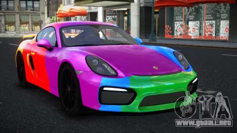 Porsche Cayman GT4 Thanie S6 para GTA 4
