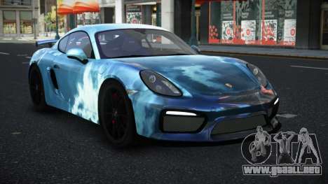 Porsche Cayman GT4 Thanie S13 para GTA 4