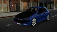Peugeot 206 Zihkiy para GTA 4