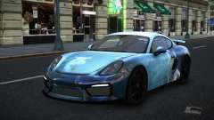 Porsche Cayman GT4 Thanie S13 para GTA 4