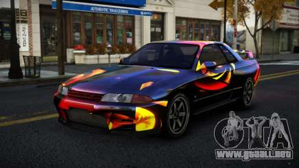 Nissan Skyline R32 Droic S2 para GTA 4