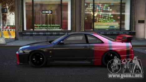 Nissan Skyline R33 Alsonry S6 para GTA 4