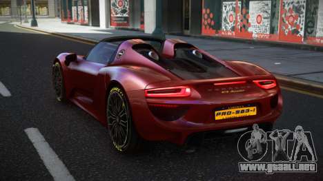 Porsche 918 Cormujejo para GTA 4