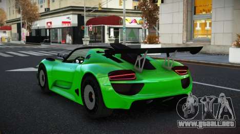 Porsche 918 Taniqik para GTA 4