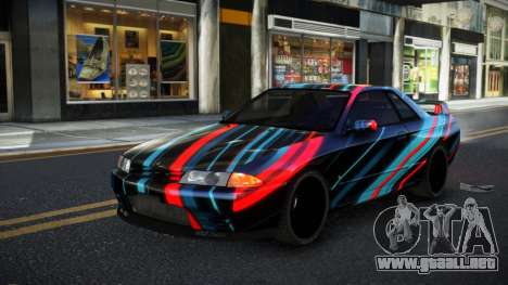 Nissan Skyline R32 Yalien S2 para GTA 4