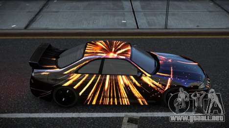 Nissan Skyline R33 Alsonry S12 para GTA 4