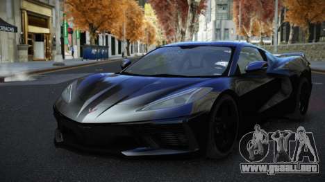 Chevrolet Corvette Nuhajakos para GTA 4