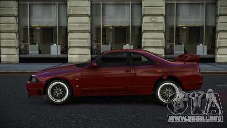 Nissan Skyline R33 Fibegej para GTA 4