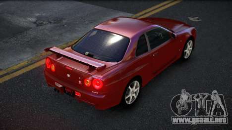 Nissan Skyline R34 Conia para GTA 4