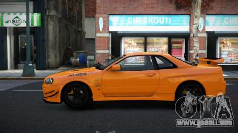 Nissan Skyline R34 Jajyifoc para GTA 4
