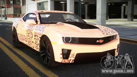 Chevrolet Camaro Gelstela S6 para GTA 4