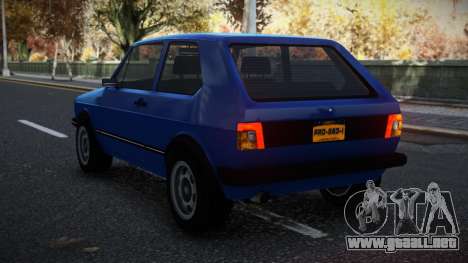 Volkswagen Golf Isix para GTA 4