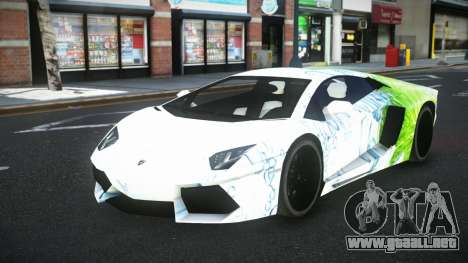 Lamborghini Aventador Becole S14 para GTA 4