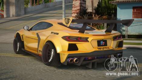 Chevrolet Corvette C8 Liberty Walk para GTA San Andreas