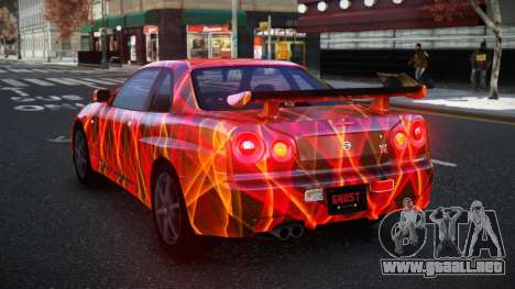 Nissan Skyline R34 Conia S13 para GTA 4