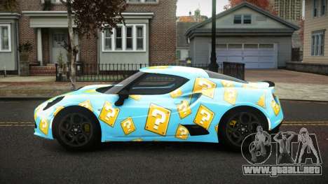 Alfa Romeo 4C Thysteus S6 para GTA 4