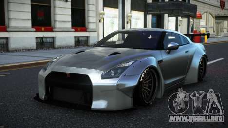 Nissan GT-R Qepqopax para GTA 4